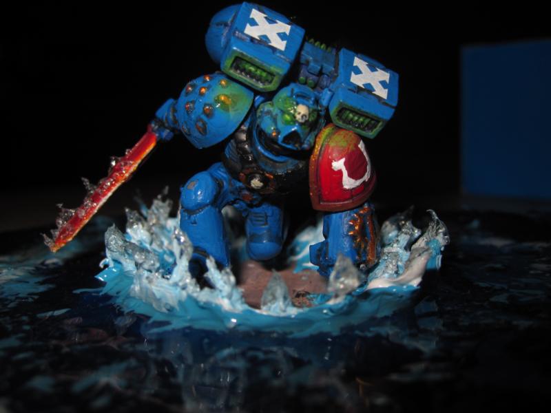 Assault Marines, Diorama, Space Marines, Ultramarines, Water - Gallery